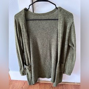 Green Women’s Cardigan